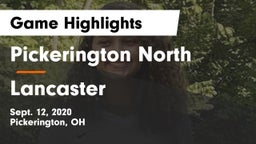 Pickerington North  vs Lancaster  Game Highlights - Sept. 12, 2020