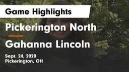 Pickerington North  vs Gahanna Lincoln  Game Highlights - Sept. 24, 2020