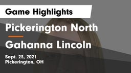 Pickerington North  vs Gahanna Lincoln Game Highlights - Sept. 23, 2021