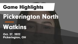 Pickerington North  vs Watkins Game Highlights - Oct. 27, 2022
