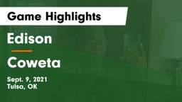 Edison  vs Coweta  Game Highlights - Sept. 9, 2021