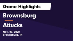 Brownsburg  vs Attucks  Game Highlights - Nov. 28, 2020