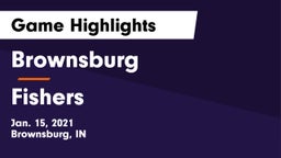 Brownsburg  vs Fishers  Game Highlights - Jan. 15, 2021