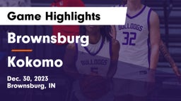 Brownsburg  vs Kokomo  Game Highlights - Dec. 30, 2023