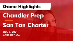 Chandler Prep  vs San Tan  Charter Game Highlights - Oct. 7, 2021