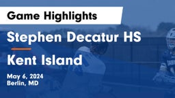 Stephen Decatur HS vs Kent Island  Game Highlights - May 6, 2024