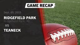 Recap: Ridgefield Park  vs. Teaneck 2015