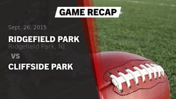 Recap: Ridgefield Park  vs. Cliffside Park 2015