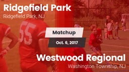 Matchup: Ridgefield Park vs. Westwood Regional  2017