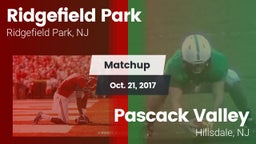 Matchup: Ridgefield Park vs. Pascack Valley  2017