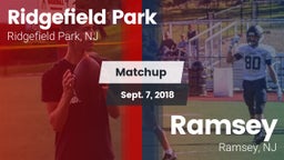 Matchup: Ridgefield Park vs. Ramsey  2018