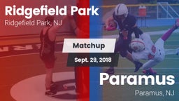 Matchup: Ridgefield Park vs. Paramus  2018
