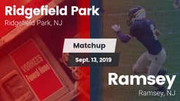 Matchup: Ridgefield Park vs. Ramsey  2019