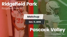 Matchup: Ridgefield Park vs. Pascack Valley  2019