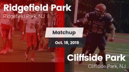 Matchup: Ridgefield Park vs. Cliffside Park  2019