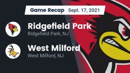 Recap: Ridgefield Park  vs. West Milford  2021