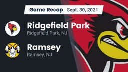 Recap: Ridgefield Park  vs. Ramsey  2021