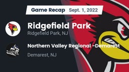 Recap: Ridgefield Park  vs. Northern Valley Regional -Demarest 2022