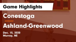 Conestoga  vs Ashland-Greenwood  Game Highlights - Dec. 15, 2020