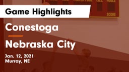 Conestoga  vs Nebraska City  Game Highlights - Jan. 12, 2021
