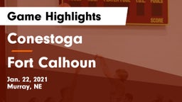 Conestoga  vs Fort Calhoun  Game Highlights - Jan. 22, 2021