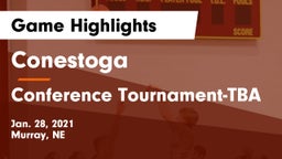 Conestoga  vs Conference Tournament-TBA Game Highlights - Jan. 28, 2021