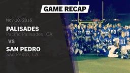 Recap: Palisades  vs. San Pedro  2016