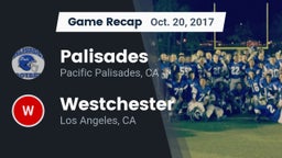 Recap: Palisades  vs. Westchester  2017