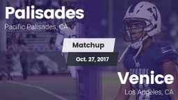 Matchup: Palisades High vs. Venice  2017