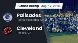 Recap: Palisades  vs. Cleveland  2018