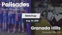 Matchup: Palisades High vs. Granada Hills  2018