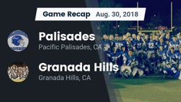 Recap: Palisades  vs. Granada Hills  2018