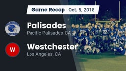 Recap: Palisades  vs. Westchester  2018