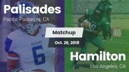 Matchup: Palisades High vs. Hamilton  2018