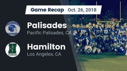 Recap: Palisades  vs. Hamilton  2018