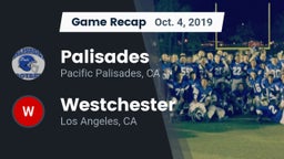 Recap: Palisades  vs. Westchester  2019