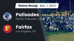 Recap: Palisades  vs. Fairfax 2019