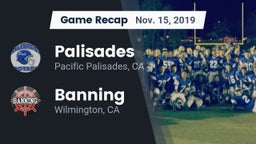 Recap: Palisades  vs. Banning  2019