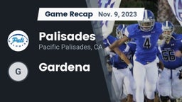 Recap: Palisades  vs. Gardena 2023