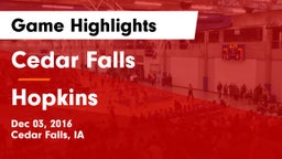 Cedar Falls  vs Hopkins  Game Highlights - Dec 03, 2016