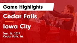 Cedar Falls  vs Iowa City  Game Highlights - Jan. 16, 2024