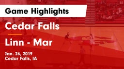 Cedar Falls  vs Linn - Mar  Game Highlights - Jan. 26, 2019