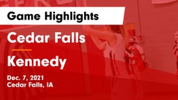 Cedar Falls  vs Kennedy  Game Highlights - Dec. 7, 2021