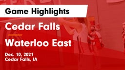 Cedar Falls  vs Waterloo East  Game Highlights - Dec. 10, 2021