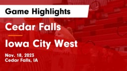Cedar Falls  vs Iowa City West Game Highlights - Nov. 18, 2023