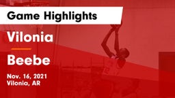 Vilonia  vs Beebe  Game Highlights - Nov. 16, 2021