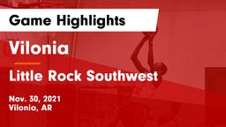 Vilonia  vs Little Rock Southwest  Game Highlights - Nov. 30, 2021
