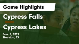 Cypress Falls  vs Cypress Lakes Game Highlights - Jan. 5, 2021