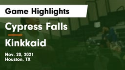 Cypress Falls  vs Kinkkaid Game Highlights - Nov. 20, 2021