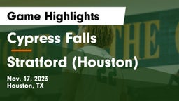 Cypress Falls  vs Stratford  (Houston) Game Highlights - Nov. 17, 2023